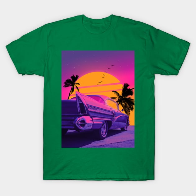 Retro Summer T-Shirt by funglazie